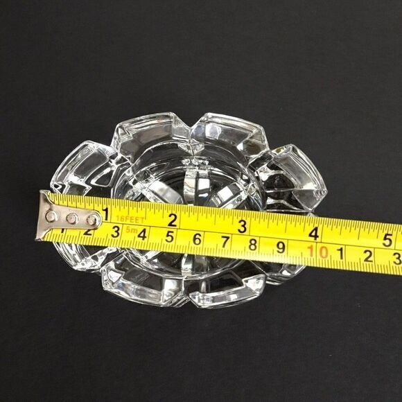 VINTAGE Crystal Mikasa Reflections Votive Candle Holder Germany - Picture 2 of 9